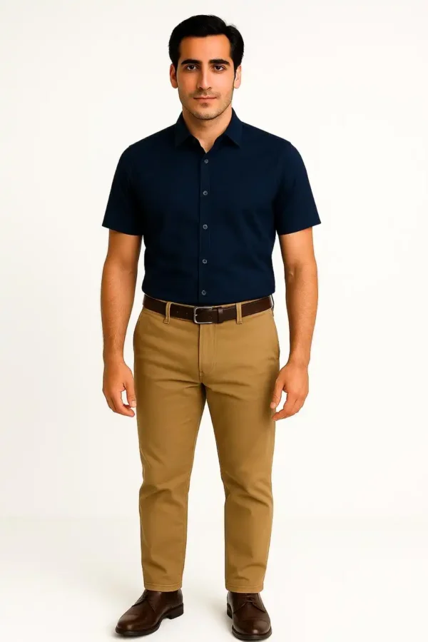 Camisa Hombre Manga Corta
