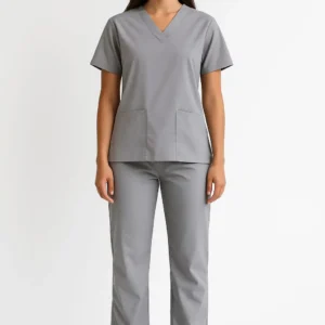 Casaca Cuello en V y Sudadera Enresortada